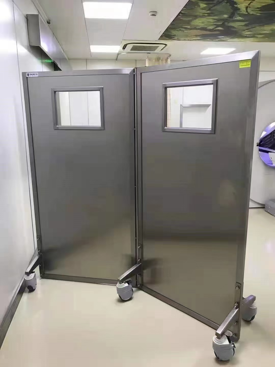 镇江双联铅屏风带观察窗